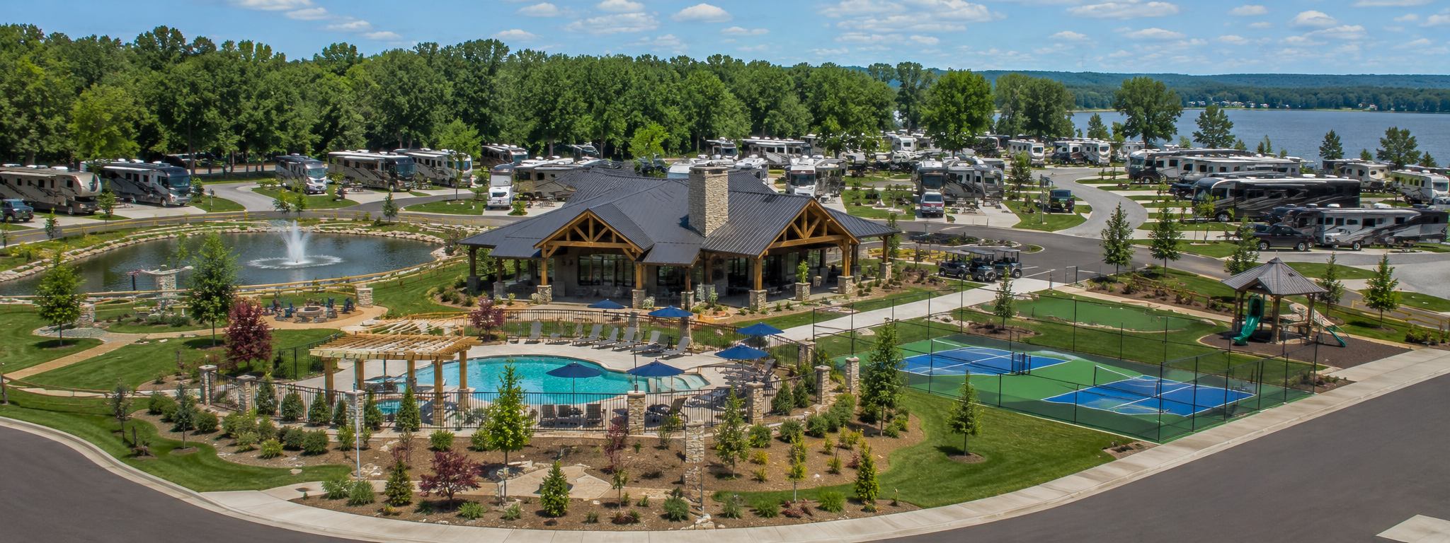 RV resort grounds
