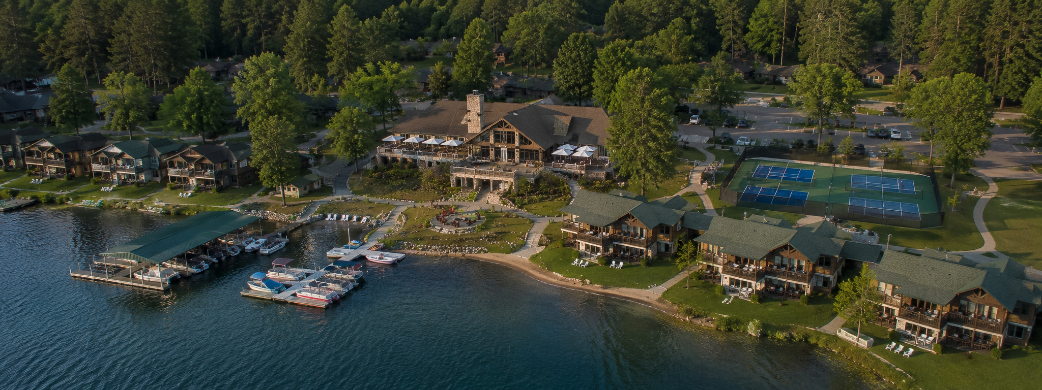 Resort docks